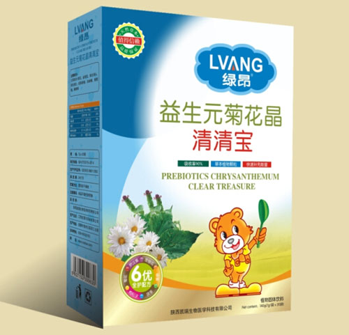 綠昂益生元菊花晶清清寶