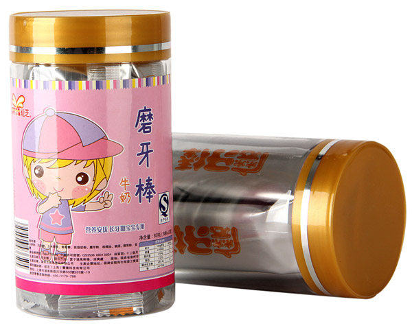 能芝牛奶磨牙棒