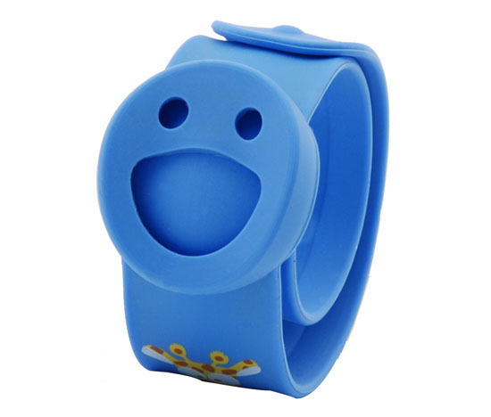 BUGOUT笑臉啪啪圈驅(qū)蚊手環(huán)藍(lán)色