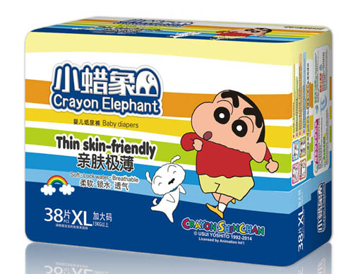 小蠟象親膚極薄yinge紙尿褲XL碼