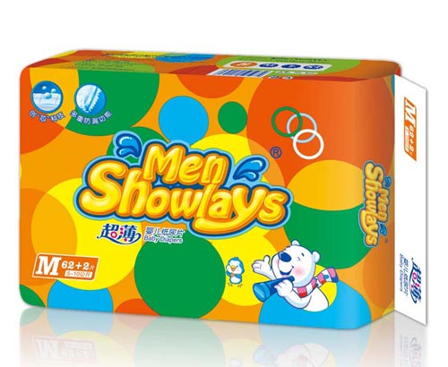 Menshowlays超薄yinge紙尿片M碼