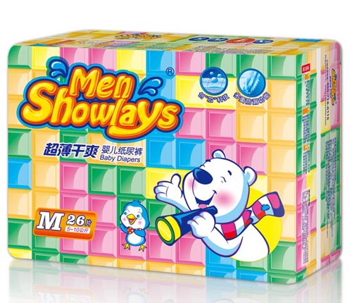 Menshowlays極薄干爽yinge紙尿褲M(mǎn)碼