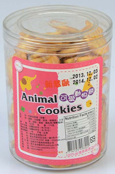 新慧歐可愛動物餅