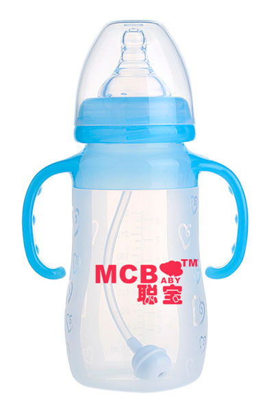 聰寶240ml寬口硅膠瓶