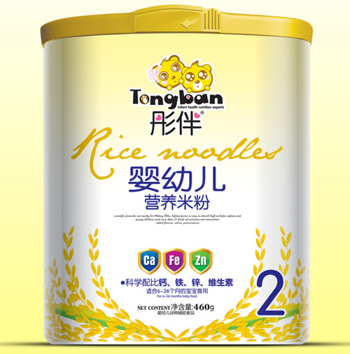 彤伴yingye營養(yǎng)米粉桶裝2段