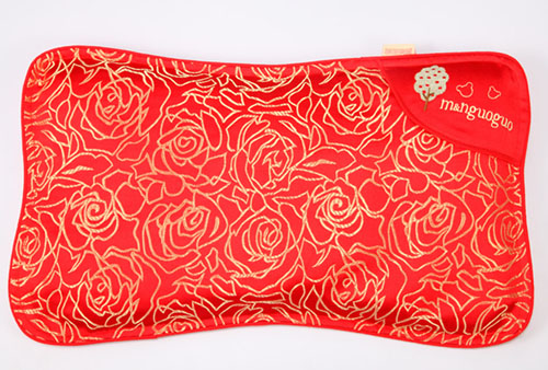 咪呢果果yingye護(hù)型功能枕3個(gè)月-1歲棗紅色