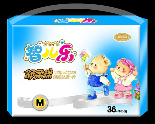 智兒樂舒柔棉yinge紙尿褲M碼