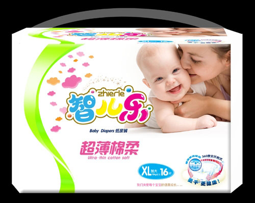 智兒樂超薄棉柔yinge紙尿褲XL碼