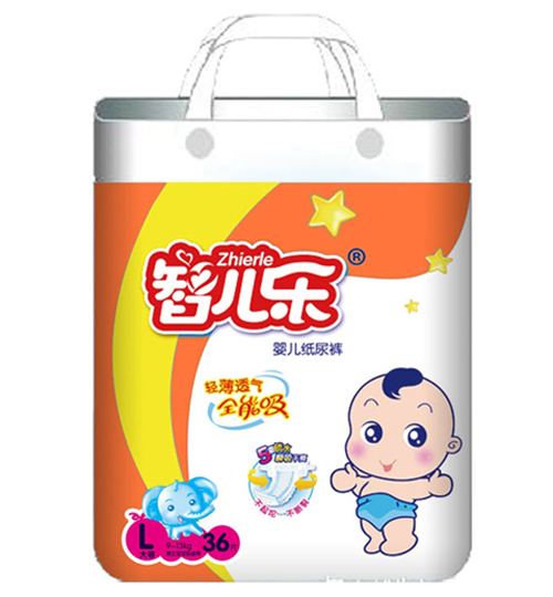 智兒樂輕薄透氣yinge紙尿褲L碼