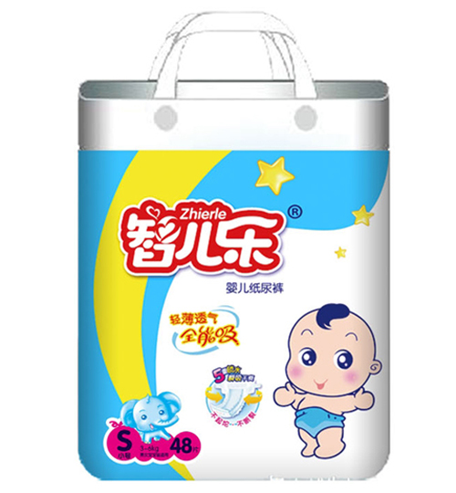 智兒樂(lè)輕薄透氣yinge紙尿褲S碼