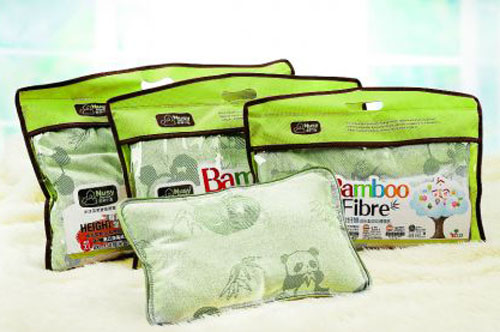 諾親小屋竹纖維成長(zhǎng)型熊貓yingy健康枕NB碼