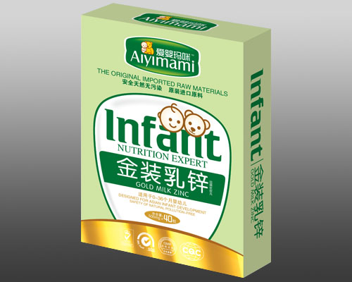 愛(ài)嬰瑪咪金裝乳鋅膠丸