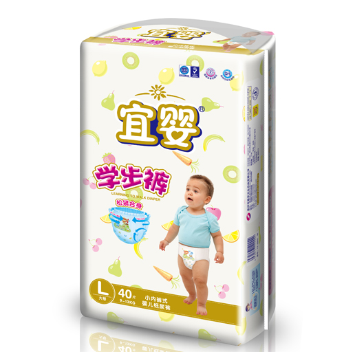 宜嬰學(xué)步褲L碼40片
