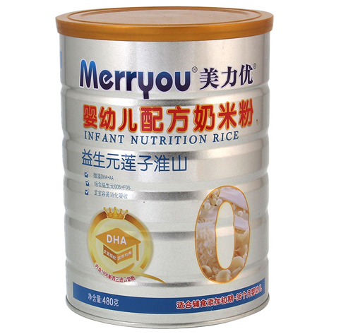 美力優(yōu)益生元蓮子淮山y(tǒng)ingye奶米粉