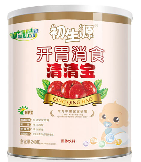 初生源開胃消食清清寶聽裝