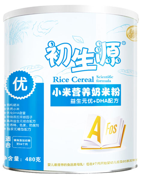 初生源益生元優(yōu)+DHA小米奶米粉優(yōu)段