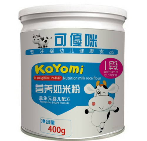 可優(yōu)咪益生元yingye配方奶米粉1段