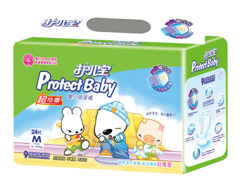 護(hù)兒寶超級(jí)薄yinge紙尿褲M碼24片