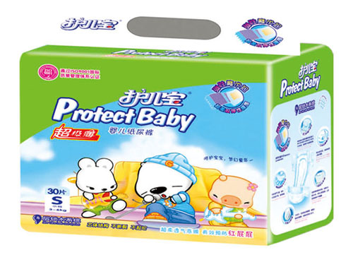 護兒寶超級薄yinge紙尿褲S碼30片