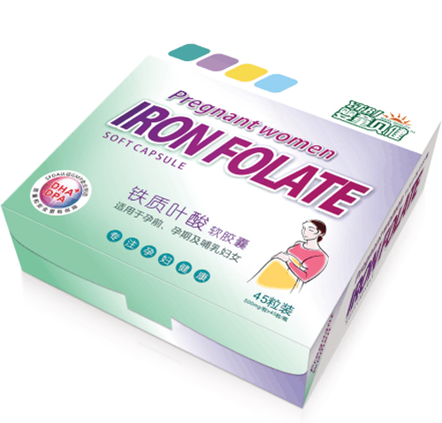 嬰童貝健鐵質葉酸軟膠囊