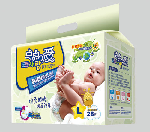 點(diǎn)點(diǎn)愛綿柔超吸yinge紙尿片L碼