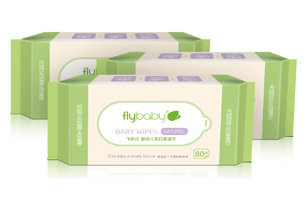 飛樂比yingye手口柔濕巾(80抽×3包)