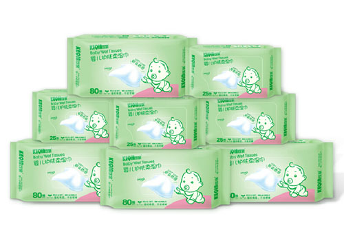 可親yinge護(hù)膚柔濕巾420片組合套裝