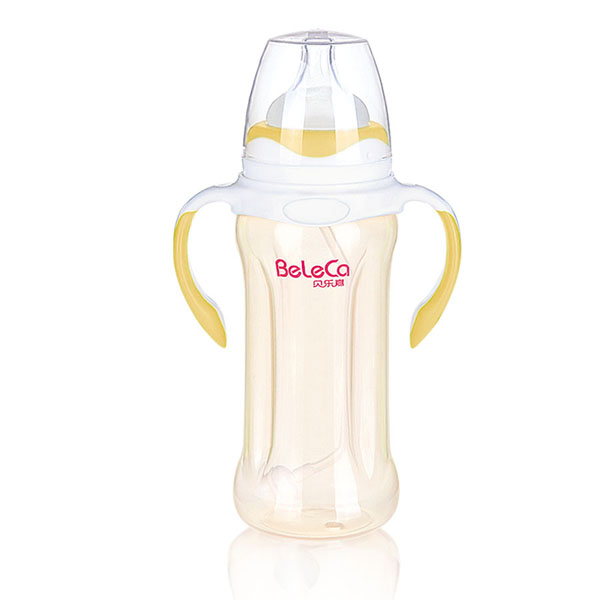 貝樂(lè)嘉黃白兩色標(biāo)口全自動(dòng)yinge奶瓶
