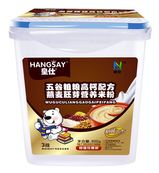 皇仕五谷粗糧高鈣配方燕麥胚芽營(yíng)養(yǎng)米粉