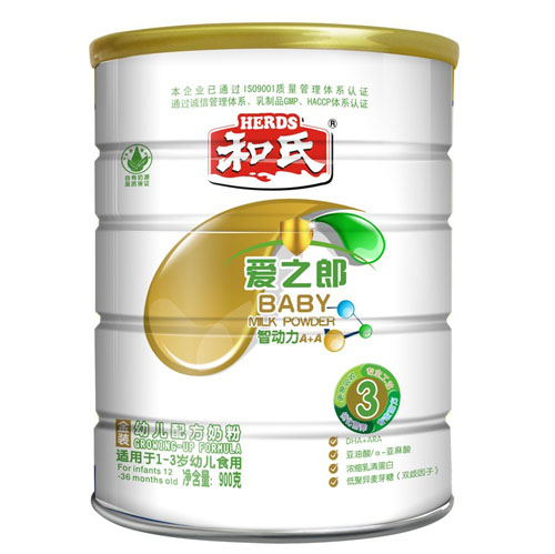 愛(ài)之郎金裝youe3段配方牛奶粉