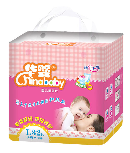 華嬰煥新升級(jí)yinge紙尿片L32片