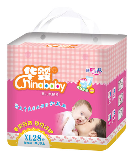 華嬰煥新升級yinge紙尿片XL28片