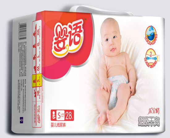 嬰語超吸干爽yinge紙尿褲S碼28片