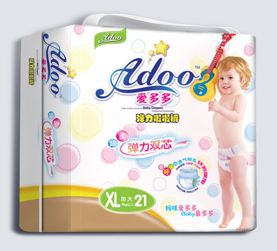 愛多多彈力雙芯彈力啦啦褲XL碼21片