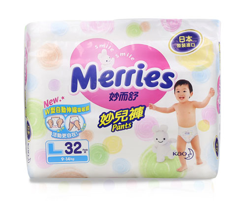 臺灣花王妙而舒紙尿褲L碼32片