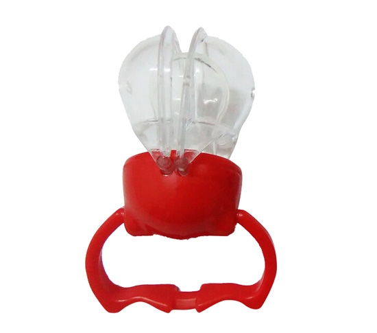 晶瑩塑膠PP自動閉合安撫奶嘴