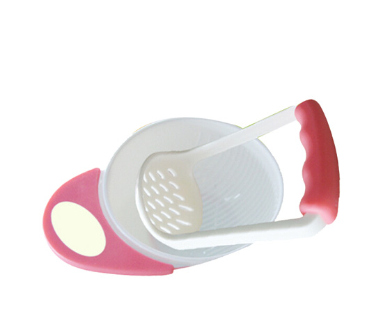 晶瑩手動(dòng)寶寶食物研磨碗