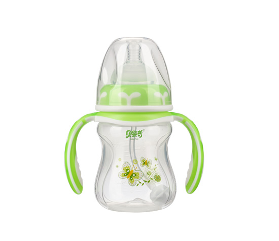 貝嬰奇180ml寬口蓮花底pp奶瓶