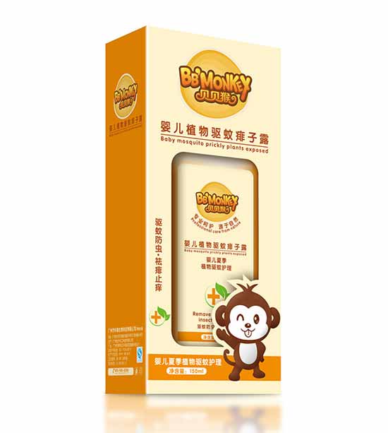 貝貝猴yinge植物驅蚊痱子露
