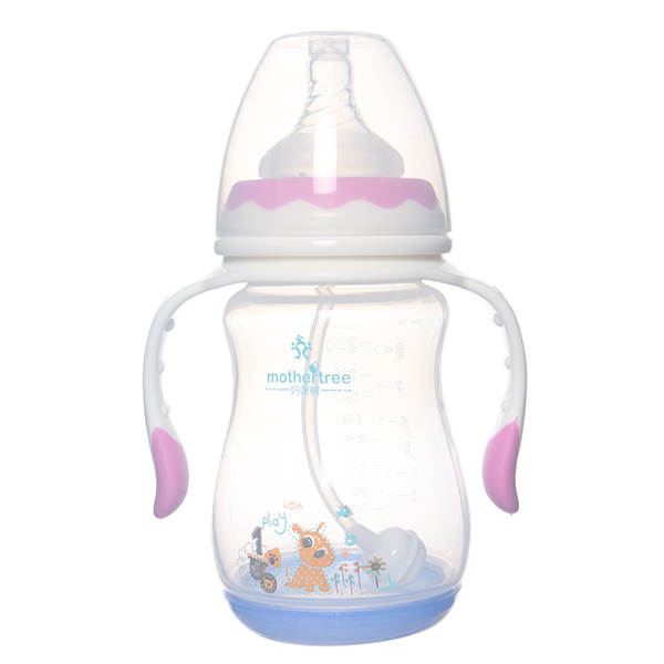 媽咪樹感溫底品pp奶瓶250ml