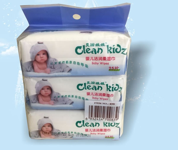 貝滋娃娃yinge潔潤柔濕巾