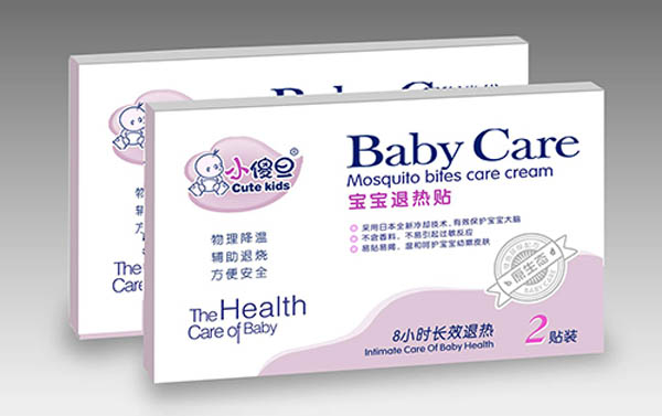 小傻旦寶寶退熱貼