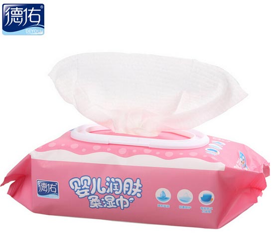德佑yinge潤膚濕巾80抽