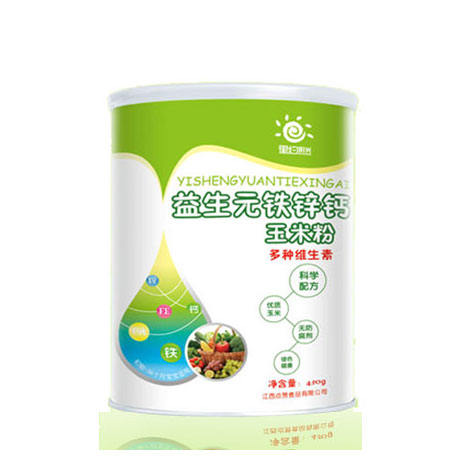 里約陽光益生元鐵鋅鈣玉米粉