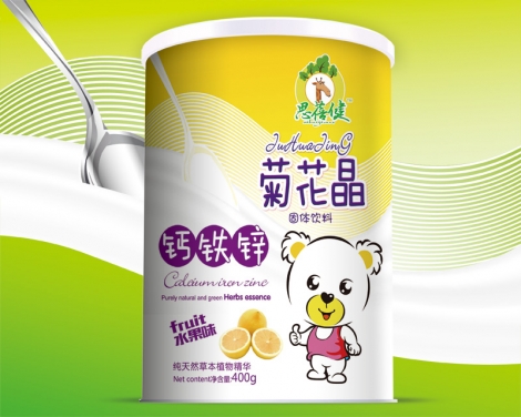 思蓓健鈣鐵鋅菊花晶