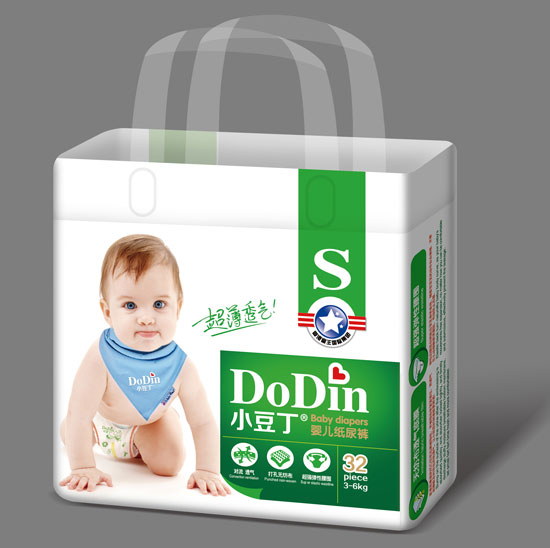 小豆丁yinge超波透氣紙尿褲S