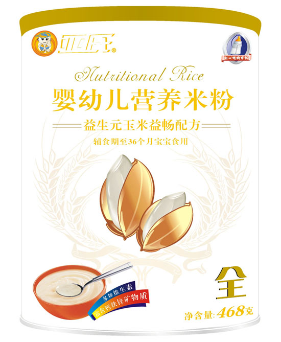 亞氏益生元玉米益暢yingye米粉罐裝