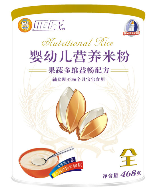 亞氏果蔬多維益暢yingye米粉罐裝