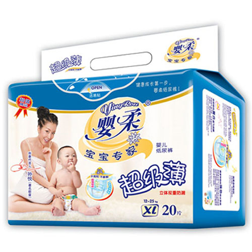 寶寶專家超級(jí)薄yinge紙尿褲XL碼20片