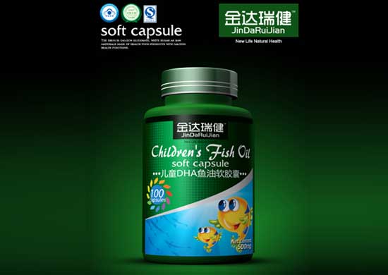 金達瑞健兒童DHA魚油軟膠囊
